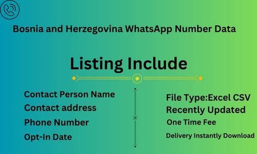 波斯尼亚和黑塞哥维那 WhatsApp 号码