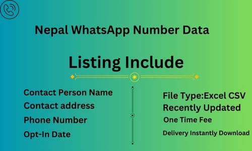 尼泊尔 WhatsApp 号码