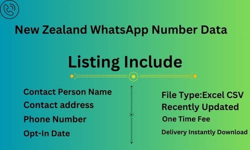 新西兰 WhatsApp 号码