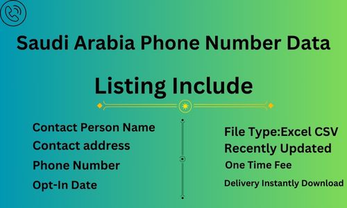 Saudi Arabia Phone Number List