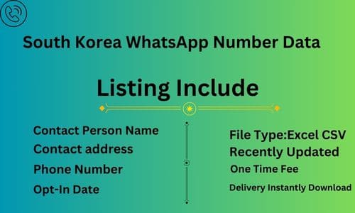 韩国 WhatsApp 号码