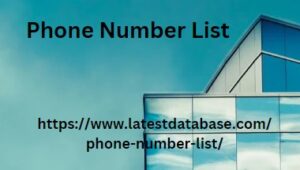 Phone Number List